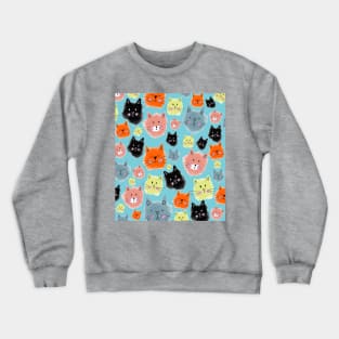 Kitty Cats Crewneck Sweatshirt